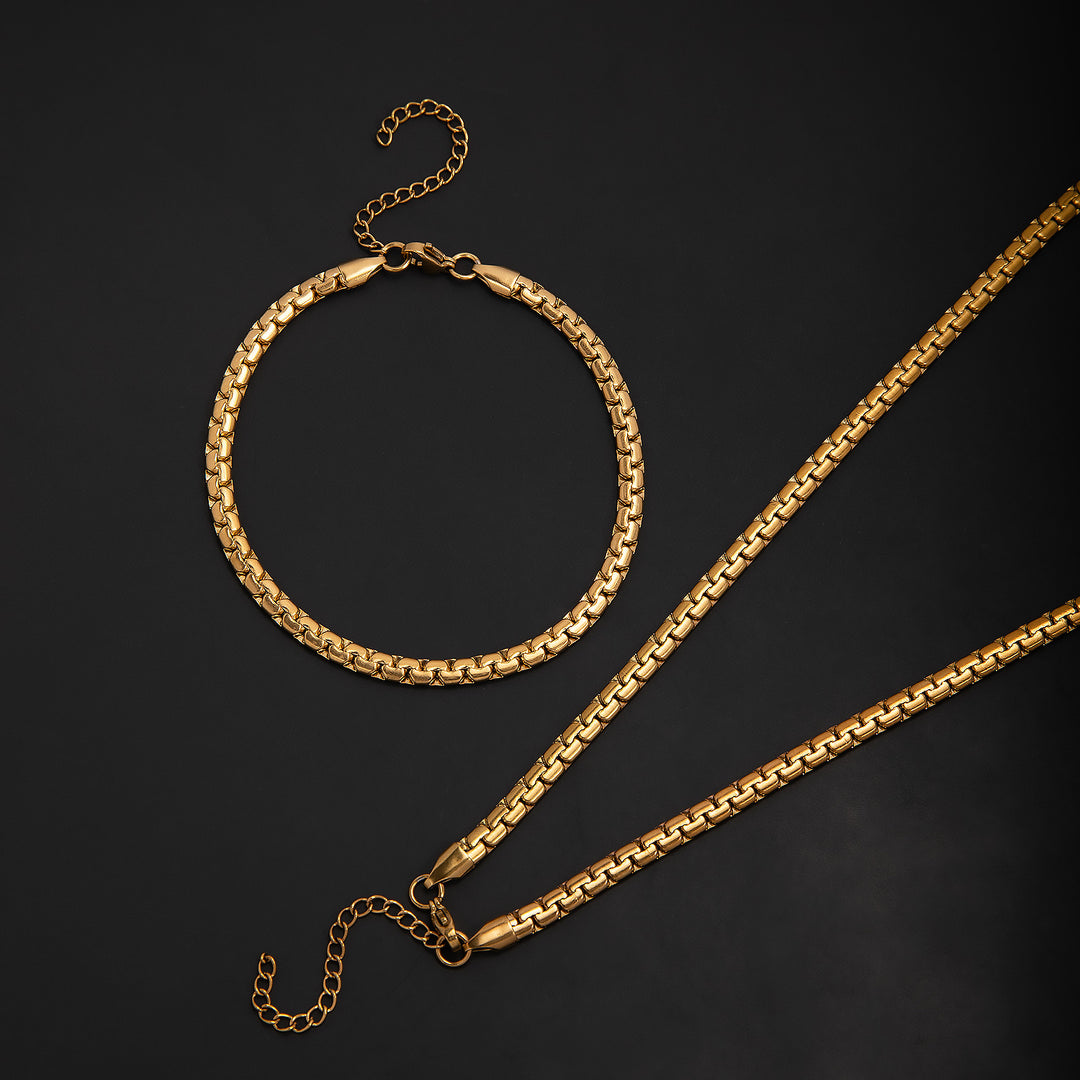 Stylish Chain Necklace Set Stornfield