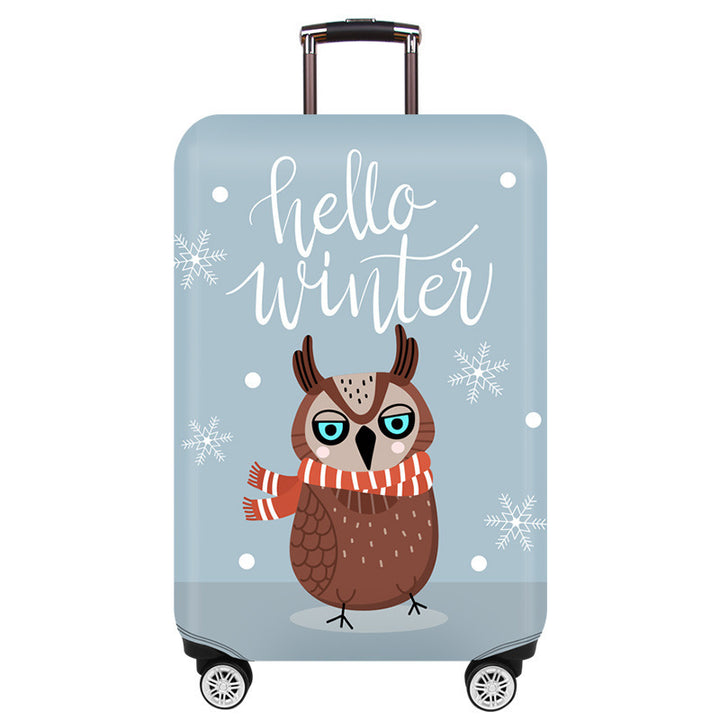Women's Hardshell Suitcase with Cute Christmas Design Stornfield