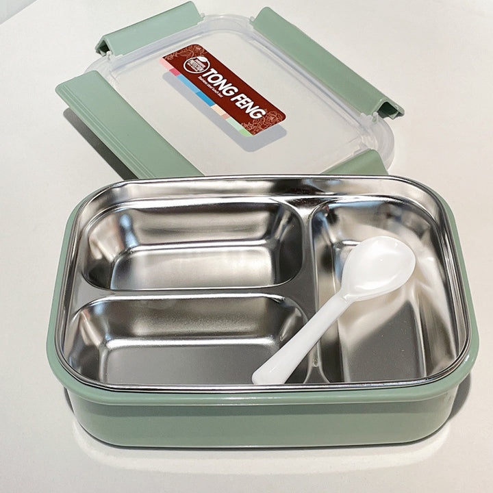 Multi-Compartment Stainless Steel Bento Lunch Box