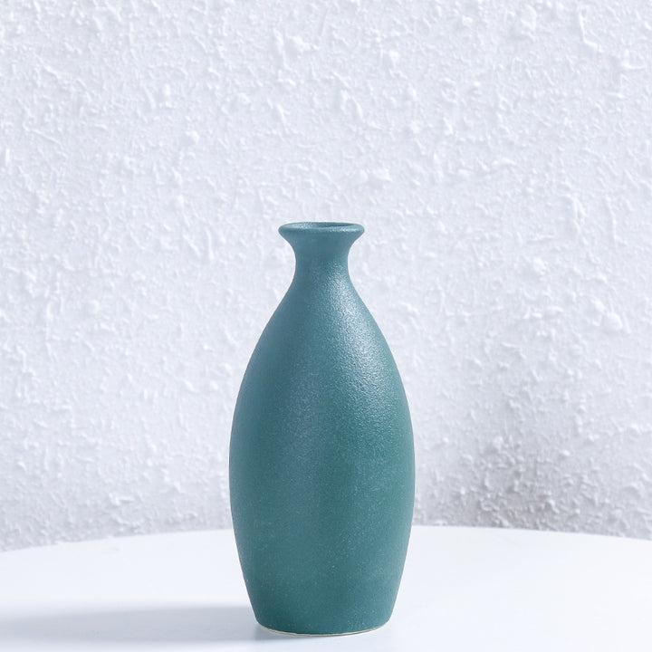 Minimalist Textured Ceramic Flower Vase Stornfeild