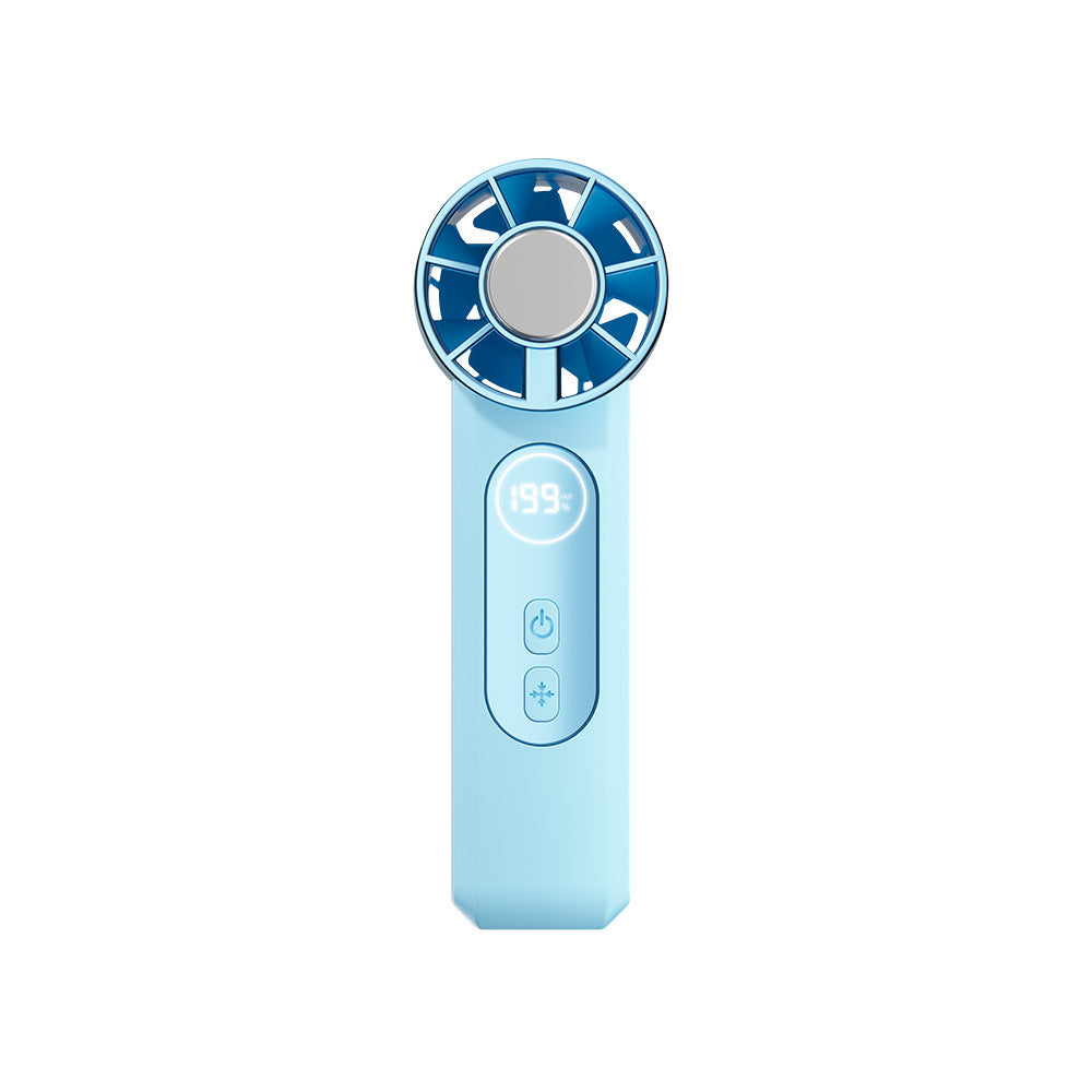 Women's portable mini fan with LED display Stornfield