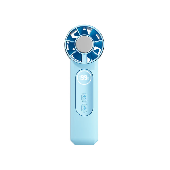 Women's portable mini fan with LED display Stornfield