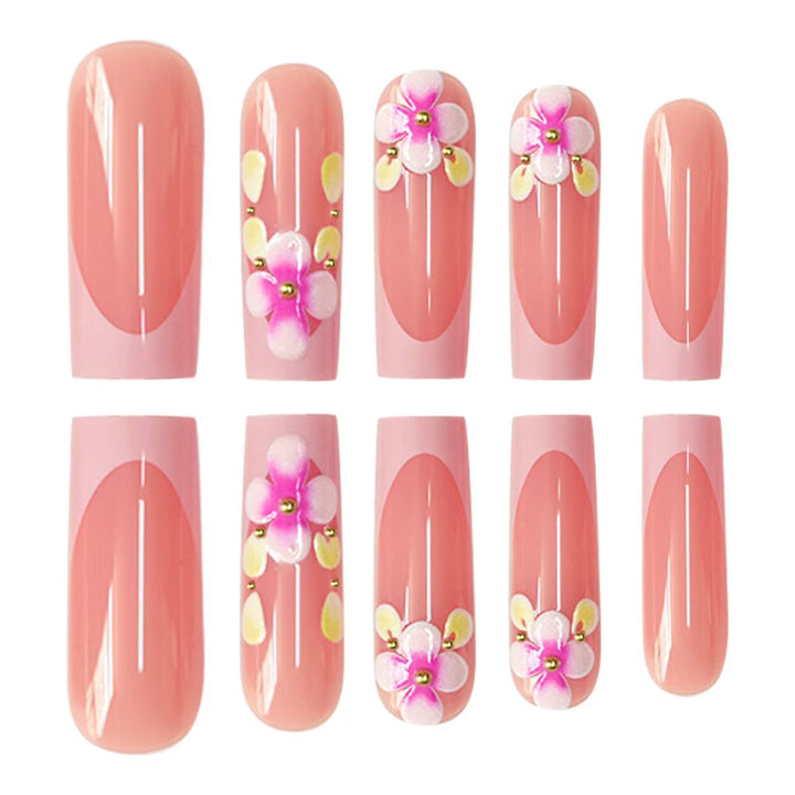 Floral Nail Design Extensions Stornfield