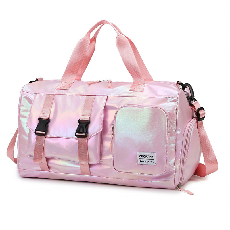 Iridescent Multi-Pocket Sports Duffle Bag Stornfield