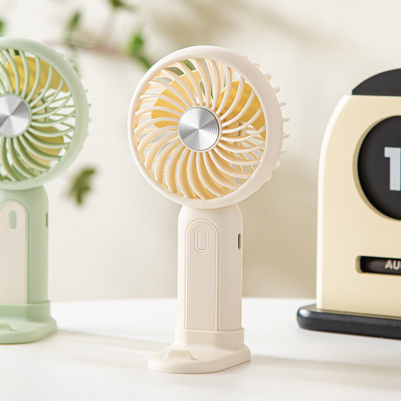 Unisex portable hand cooling fan with Peltier cooling module, stepless speed control and LED digital display Stornfield