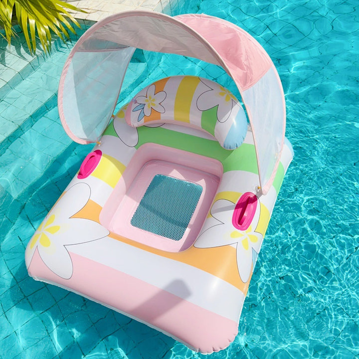 Inflatable Canopy Pool Lounge Chair Stornfield