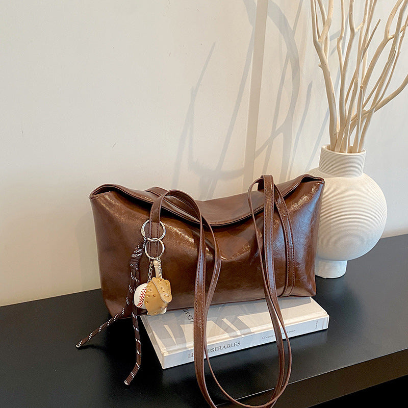 Sleek Minimalist Leather Tote