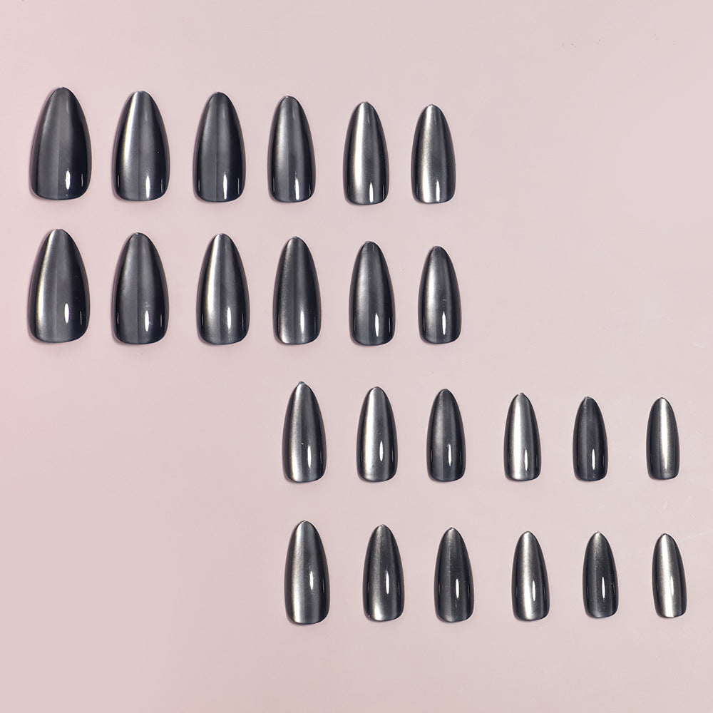DIY Almond-Shaped Press-On Nail Set Stornfield