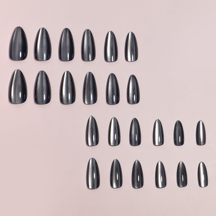 DIY Almond-Shaped Press-On Nail Set Stornfield