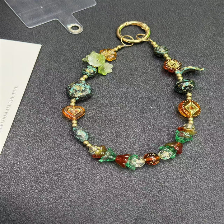 Decorative Beaded Charm Keychain Stornfield 1790135326