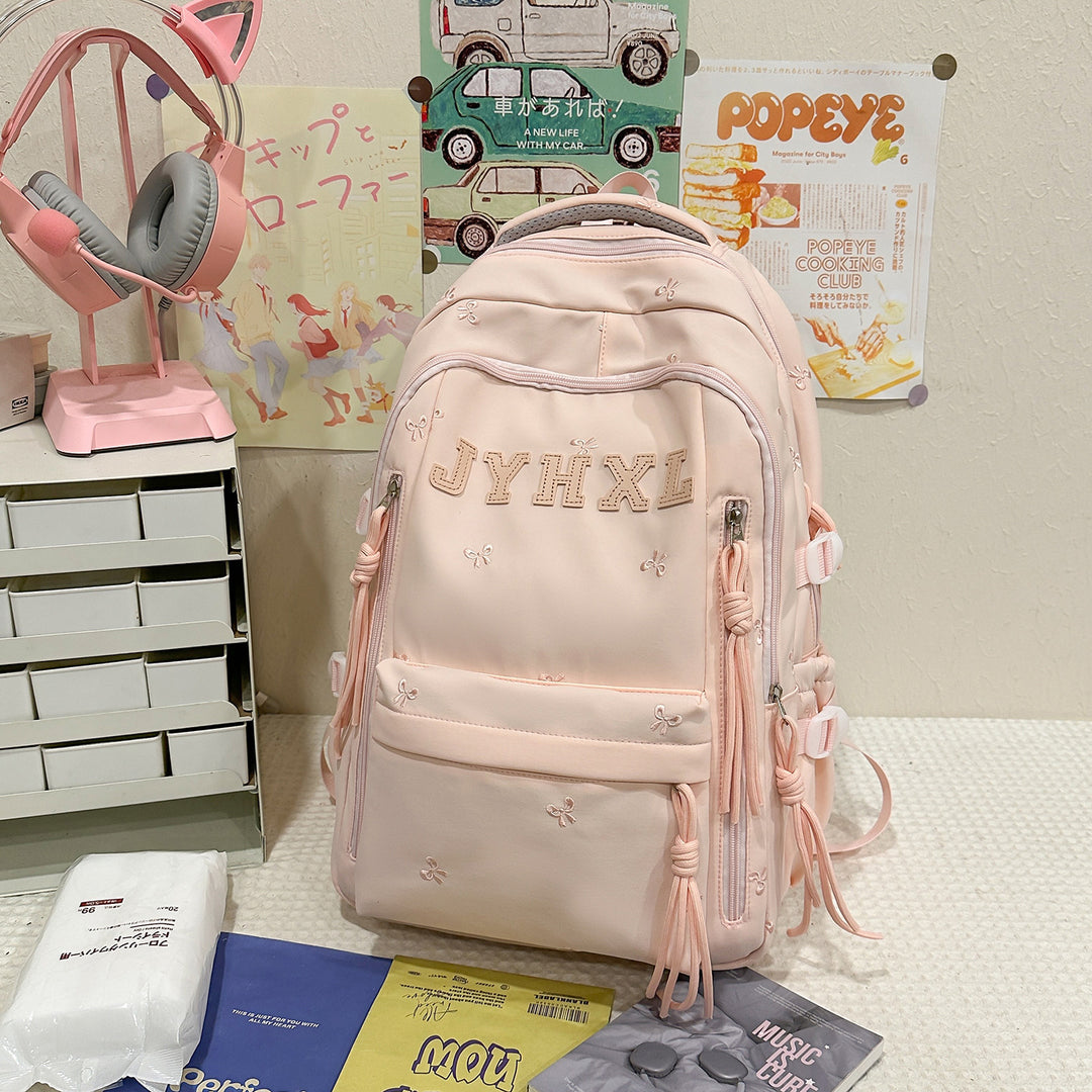 Versatile Embroidered Backpack Stornfield