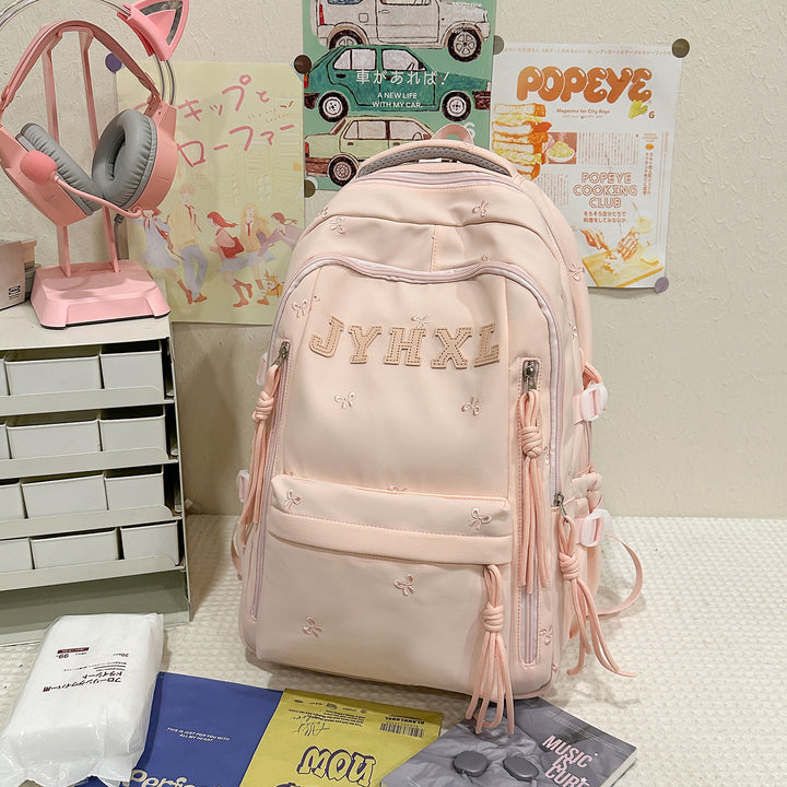 Versatile Embroidered Backpack Stornfield