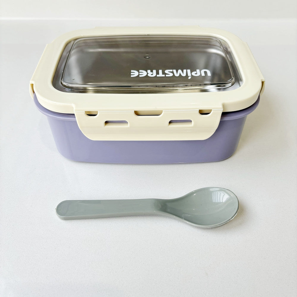 Versatile Food Storage Container with Spoon
