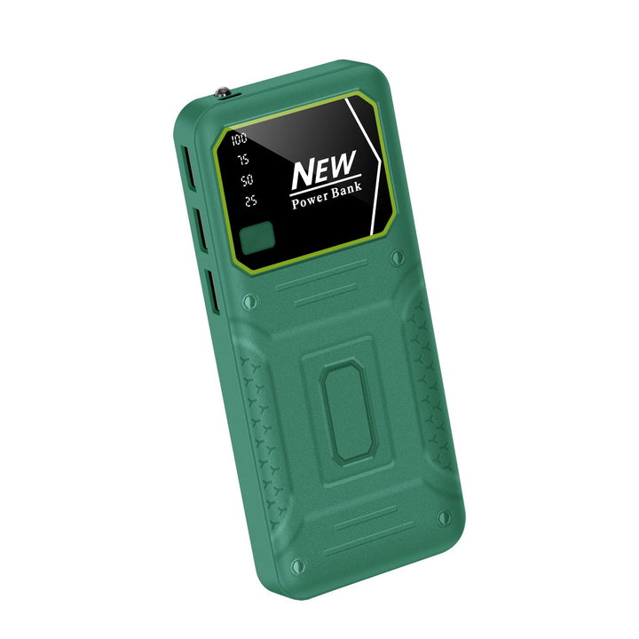 Robust power bank with precise digital charge level indicator Stornfield