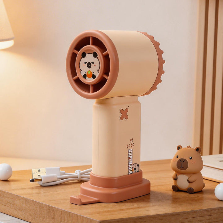 Women portable personal fan with cute design Stornfield