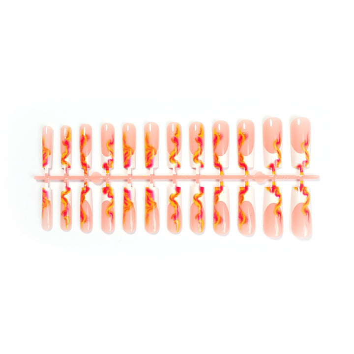 Artistic Press-On Nail Set Stornfield