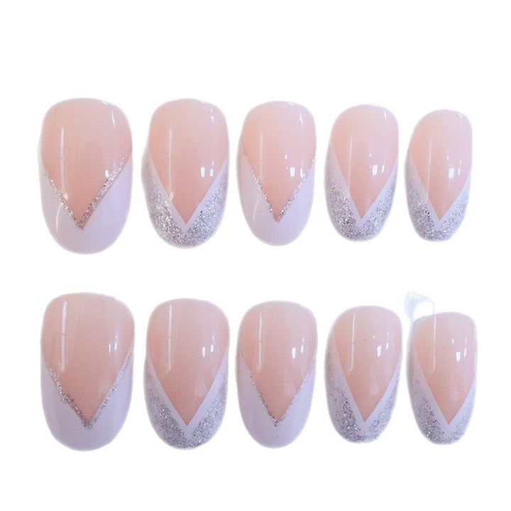 Elegant French Tip Acrylic Nail Enhancements Stornfield 1789915640