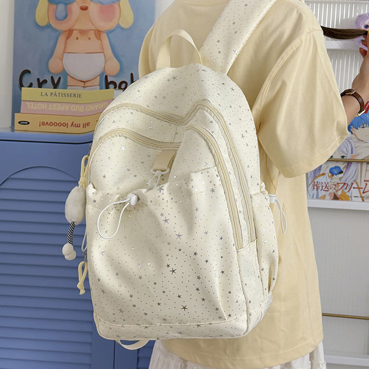Charming Star Print Backpack Stornfield