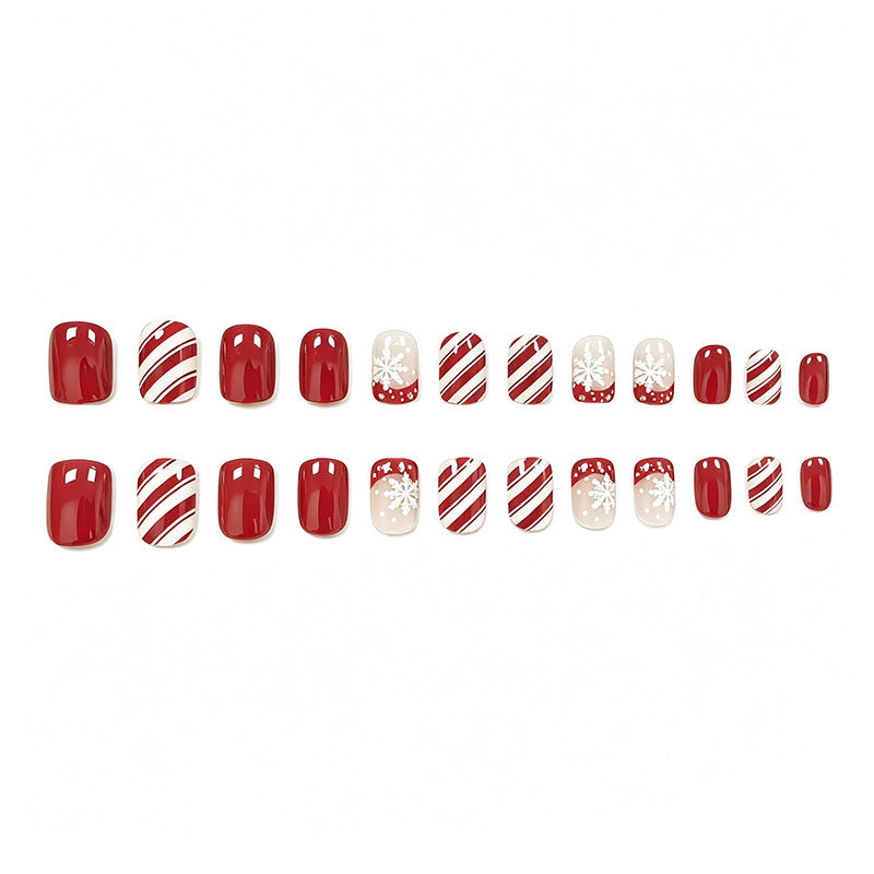 Festive Holiday Themed Nail Art Set Stornfield