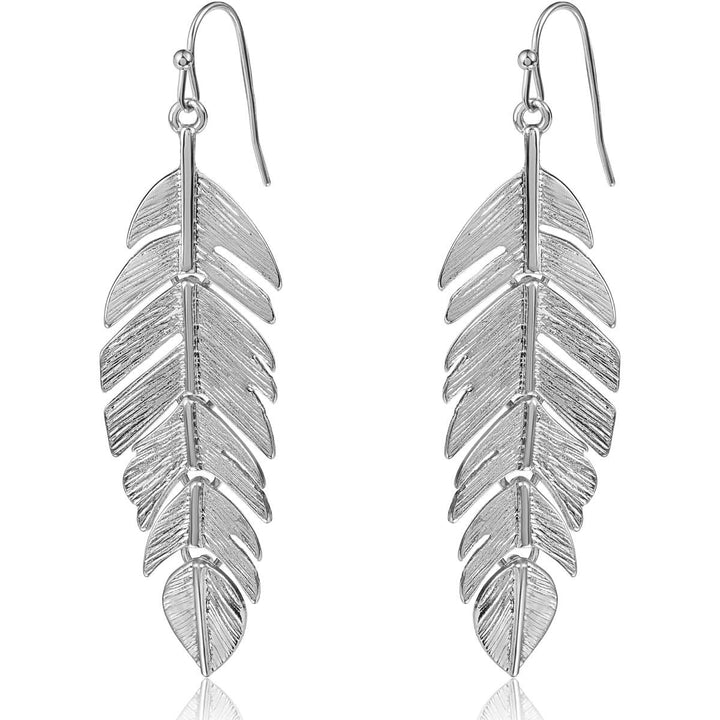 Leaf Design Dangle Earrings Stornfield
