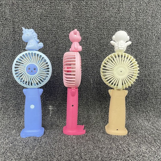Unisex Portable Mini Hand Fan with Animal Figures Stornfield