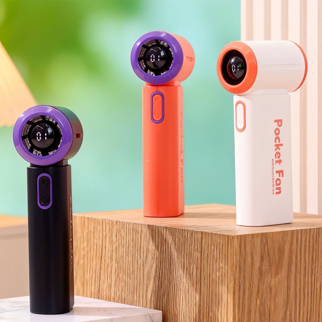 Ladies Portable Mini Fan with USB Charging Function and Lightweight Design Stornfield