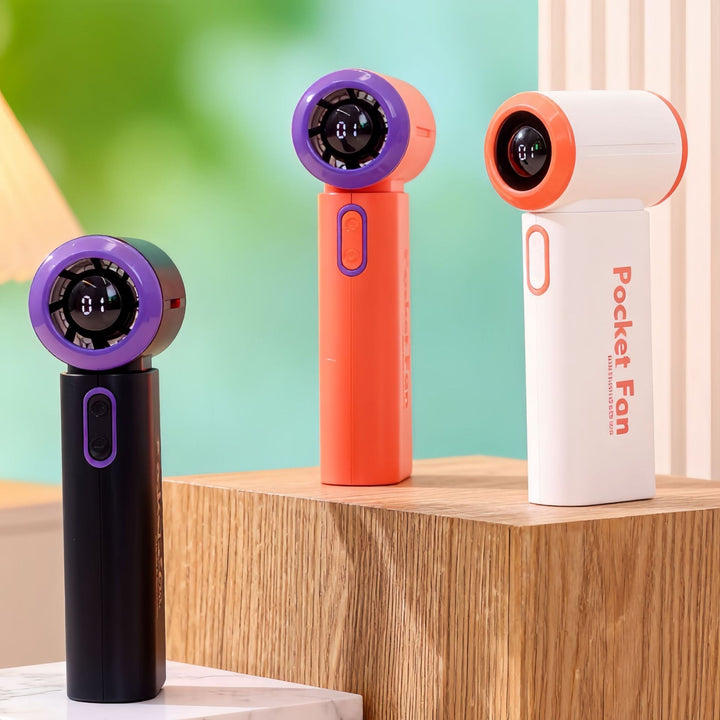 Ladies Portable Mini Fan with USB Charging Function and Lightweight Design Stornfield