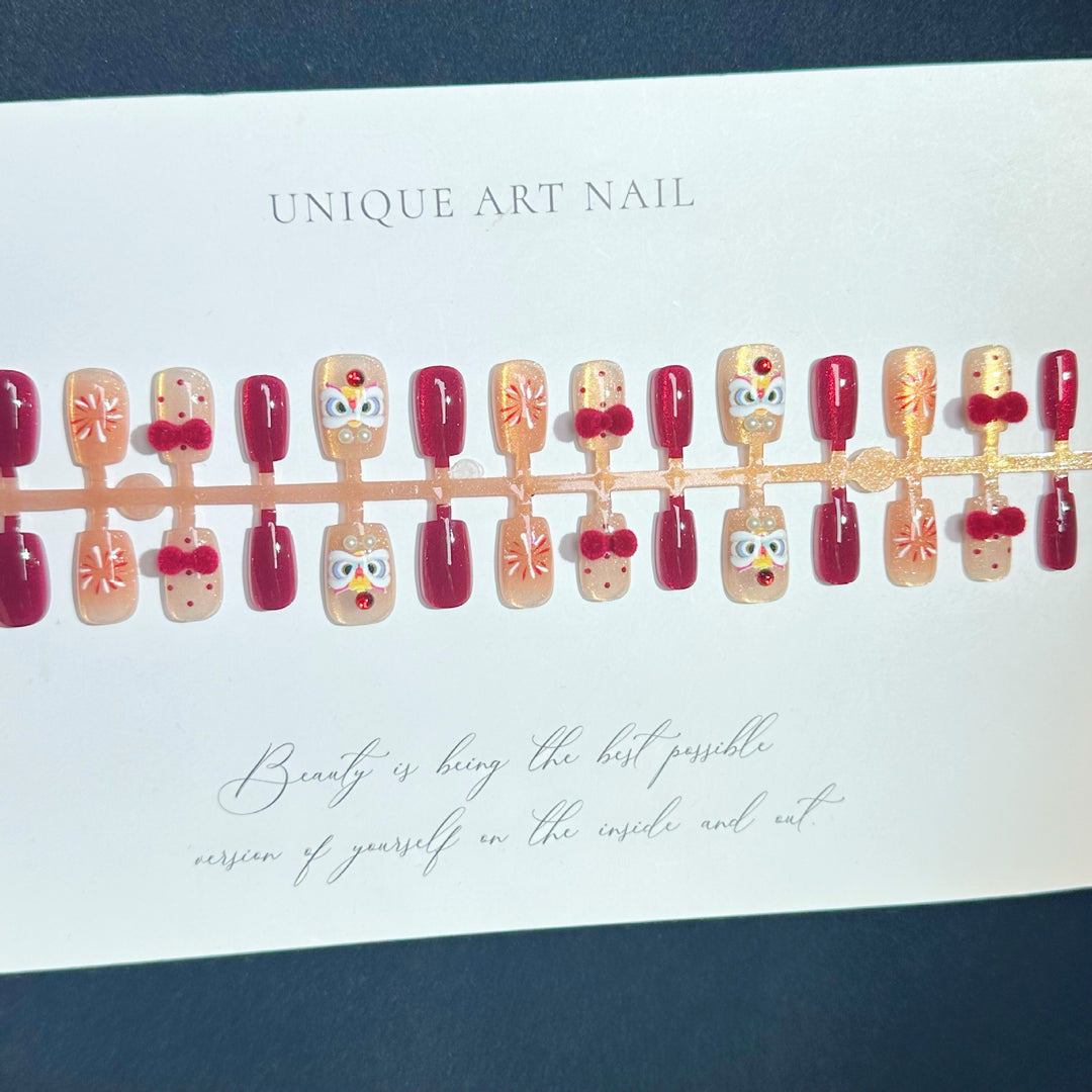 Elegant Ombre Art Press-On Nails