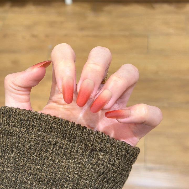 Elegant Ombre Nail Extensions