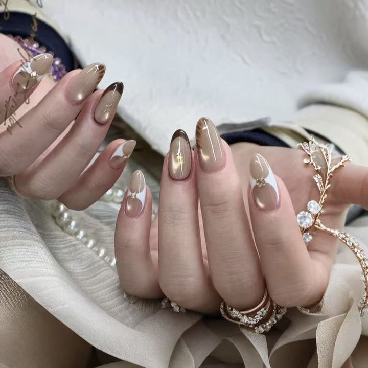 Premium Press-On Nail Art Set