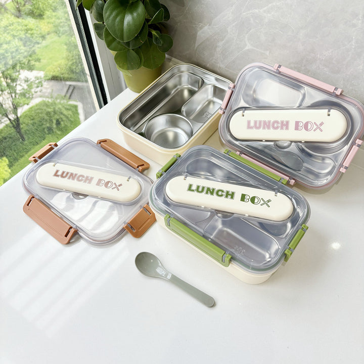 Multi-Compartment Leak-Proof Food Storage Lunch Box