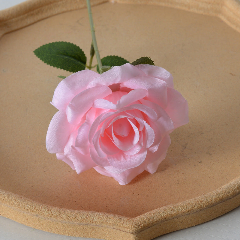 Elegant Silk Rose Hair Accessory