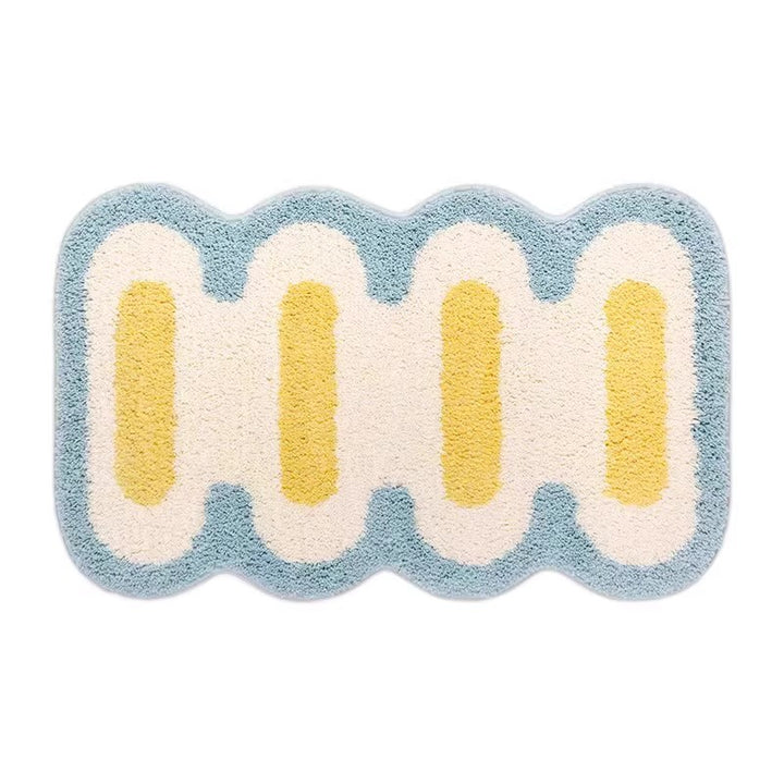 Coastal Starfish Themed Bath Mat
