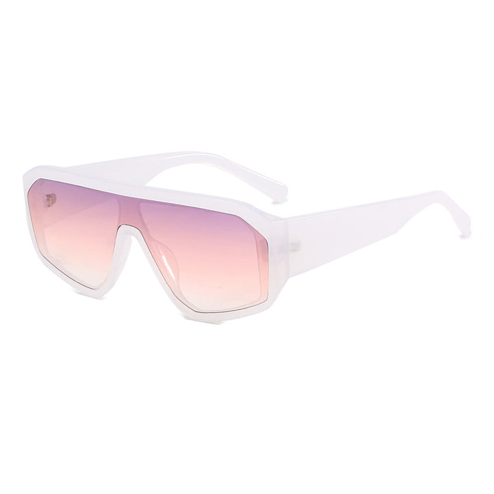 Women Fashionable Oversized Sunglasses in Futuristic Design Stornfield