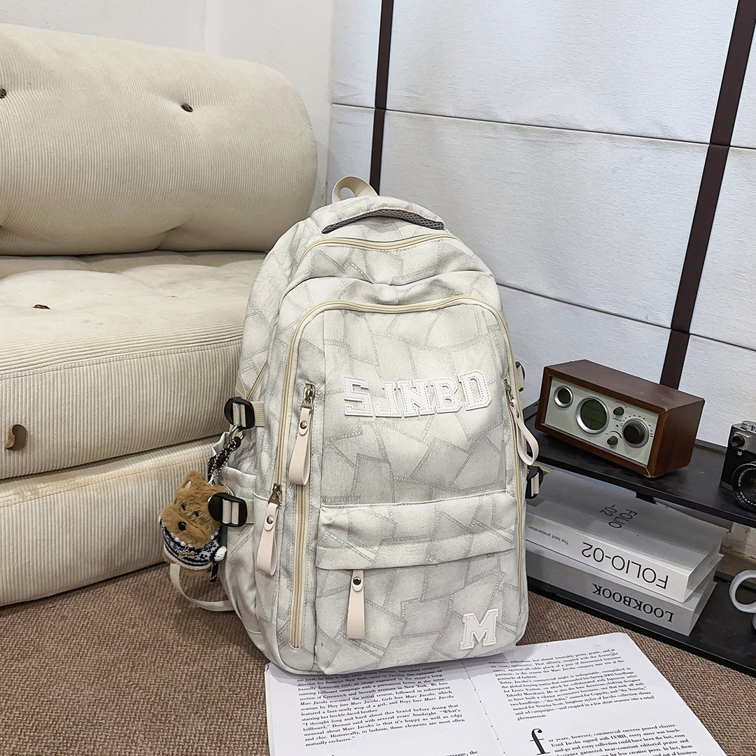 Versatile Multi-Pocket Backpack with Keychain Stornfield