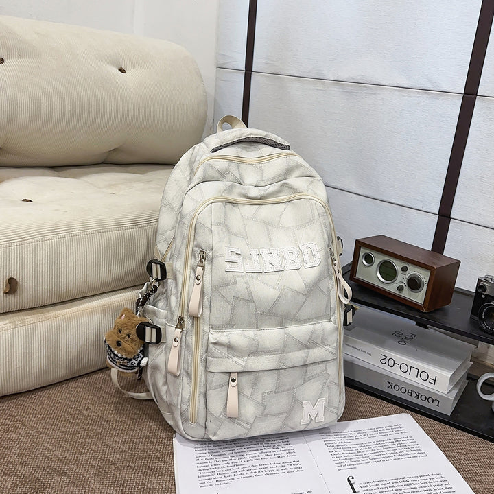 Versatile Multi-Pocket Backpack with Keychain Stornfield