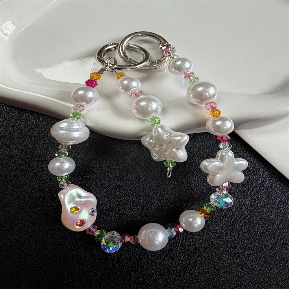 Decorative Beaded Charm Keychain Stornfield 1790135593