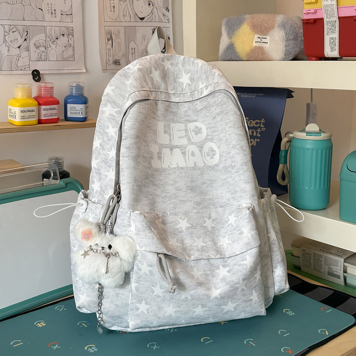 Fun Starry Patterned Backpack Stornfield
