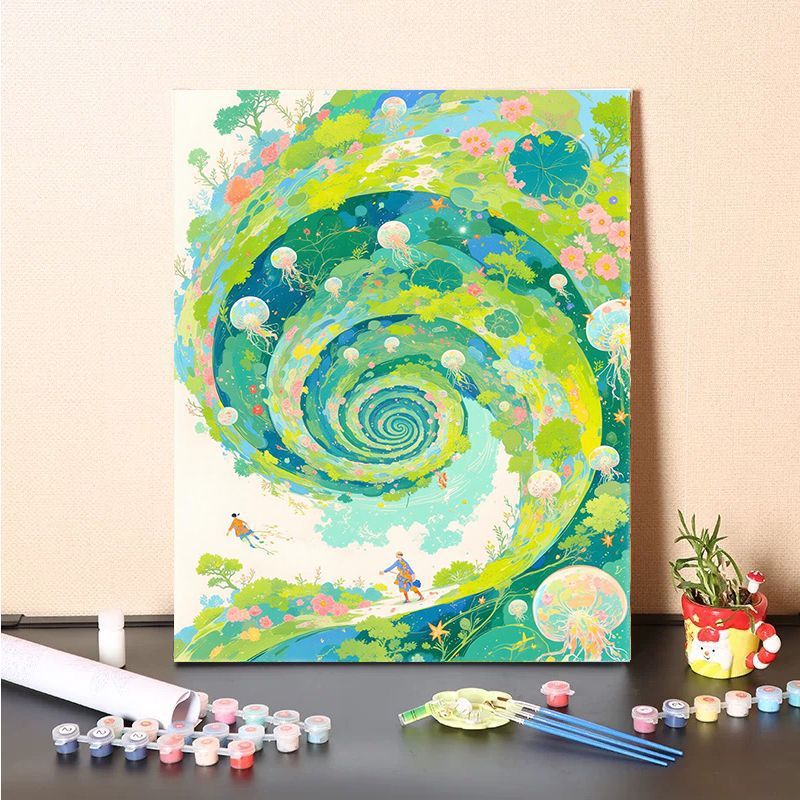 Creative Paint-by-Numbers Art Kit Stornfield