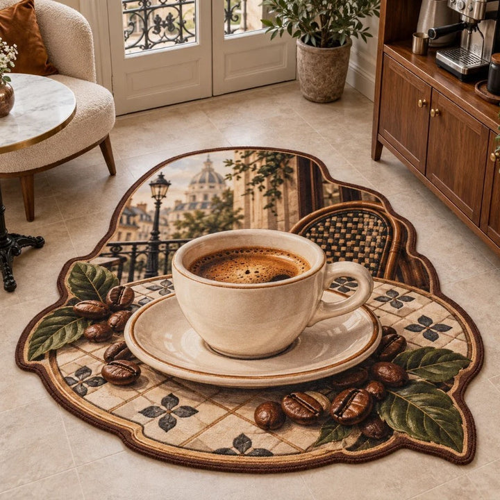Highland Cattle-Themed Area Rug