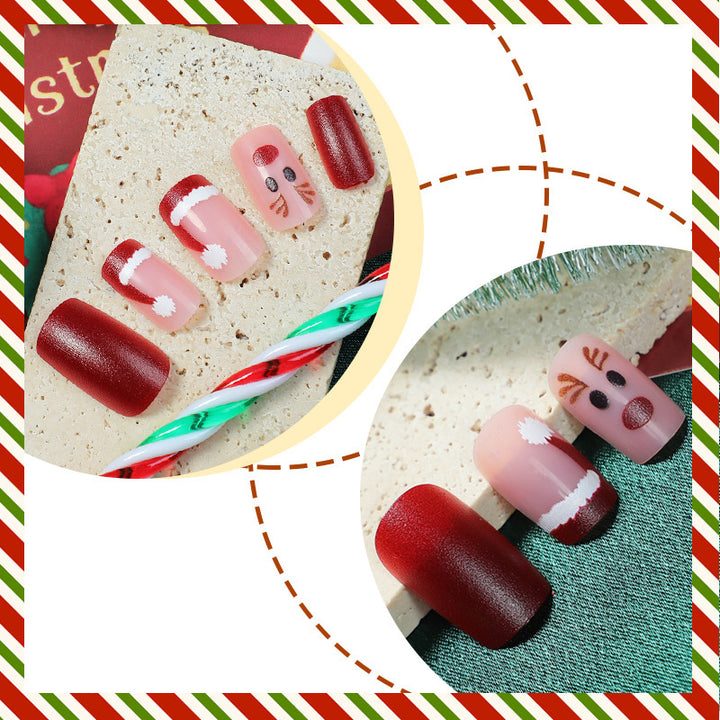 Creative Christmas Art Nail Set with Festive Designs Stornfield 1789119116