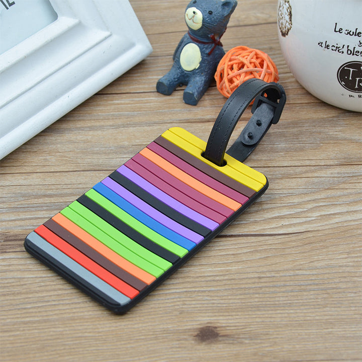 Unisex Luggage Tag in Creative Retro Pattern Bowlift