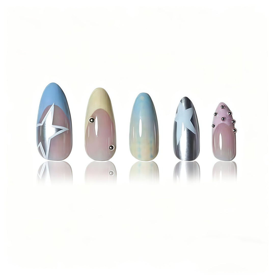 Chic Decorative Press-On Nail Art Stornfield