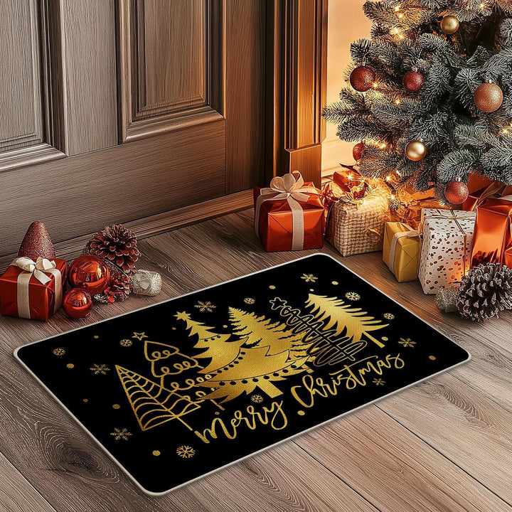 Festive Holiday-Themed Welcome Mat Stornfield