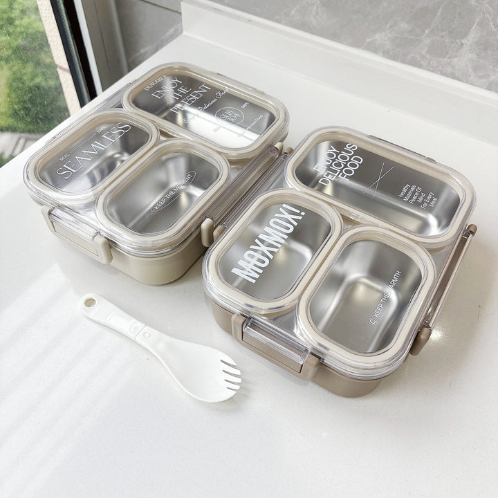 Premium Stainless Steel Multi-Compartment Food Storage Container