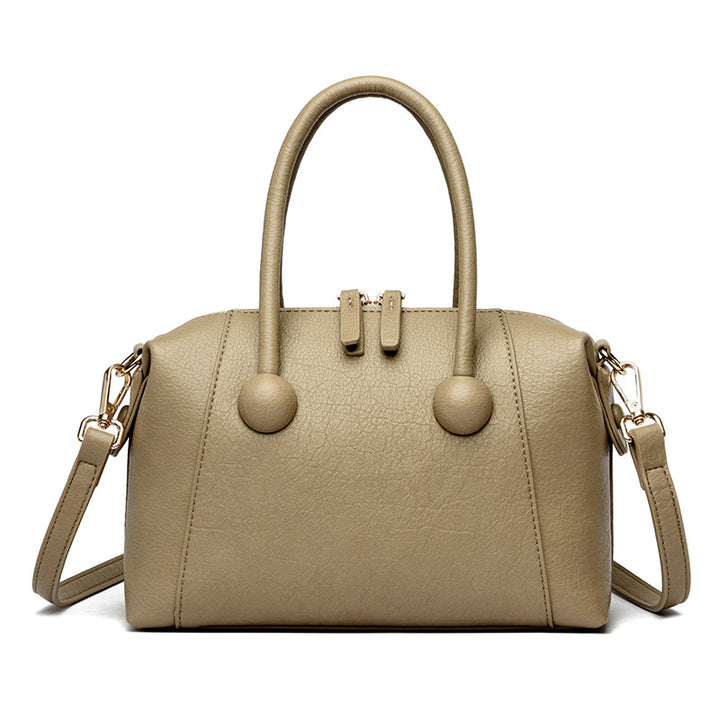 Stylish Textured Handheld Satchel Stornfield