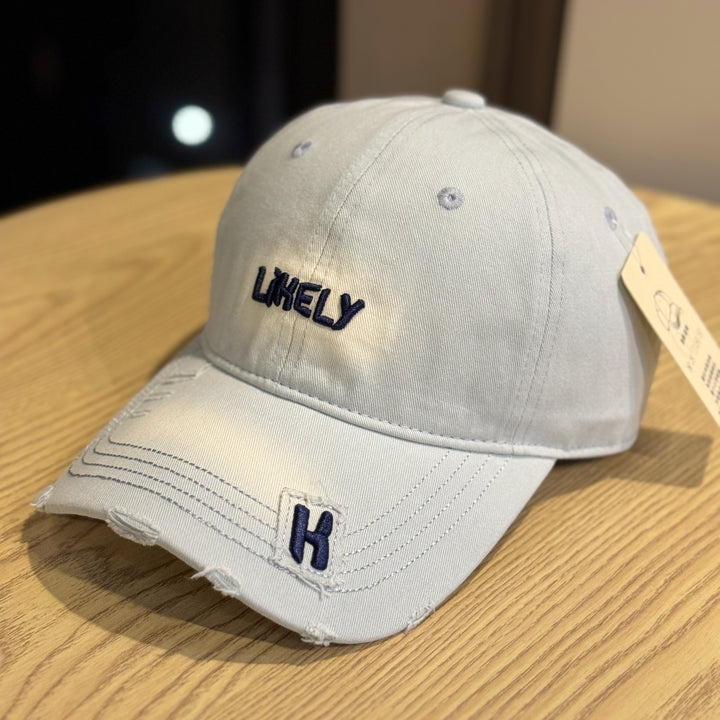 Women's Distressed Embroidered Baseball Cap Stornfield