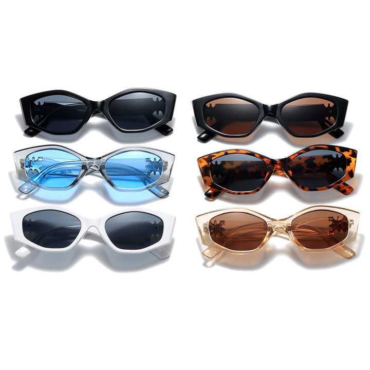 Women's geometric sunglasses with luxurious detail Stornfield