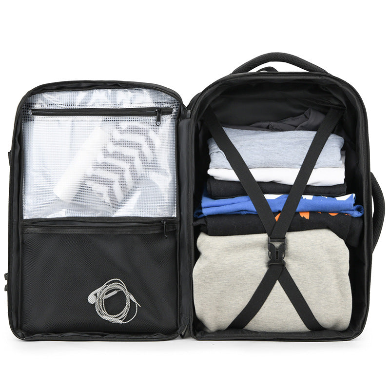 Business Rucksack with Versatile Compartments and Ergonomic Design Stornfield