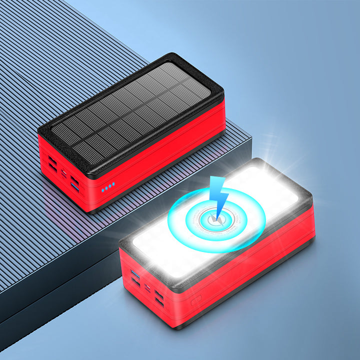 Solar Powerbank with LED Lamp Stornfield
